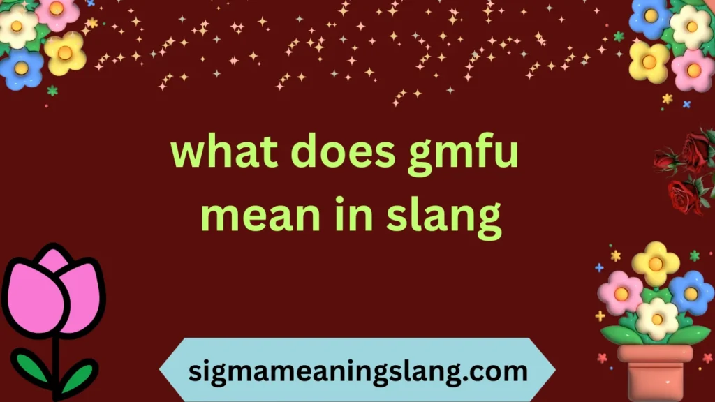 what does gmfu mean in slang