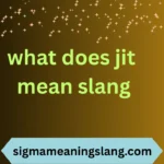 what does jit mean slang