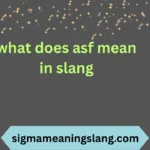 what does asf mean in slang