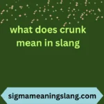 what does crunk mean in slang