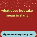 what does hot take mean in slang
