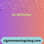 joi definition