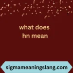 what does hn mean
