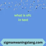 what is ofc in text
