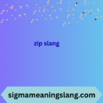 zip slang