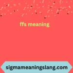 ffs meaning