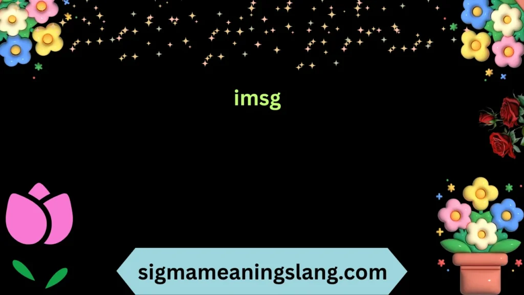imsg