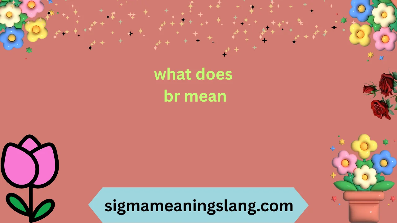 what does br mean