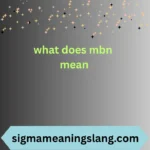 what does mbn mean