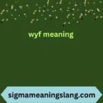 wyf meaning