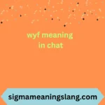 wyf meaning in chat