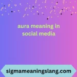 aura meaning in social media