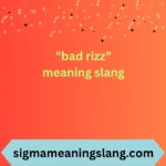 "bad rizz" meaning slang