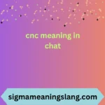 cnc meaning in chat