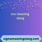 cnc meaning slang