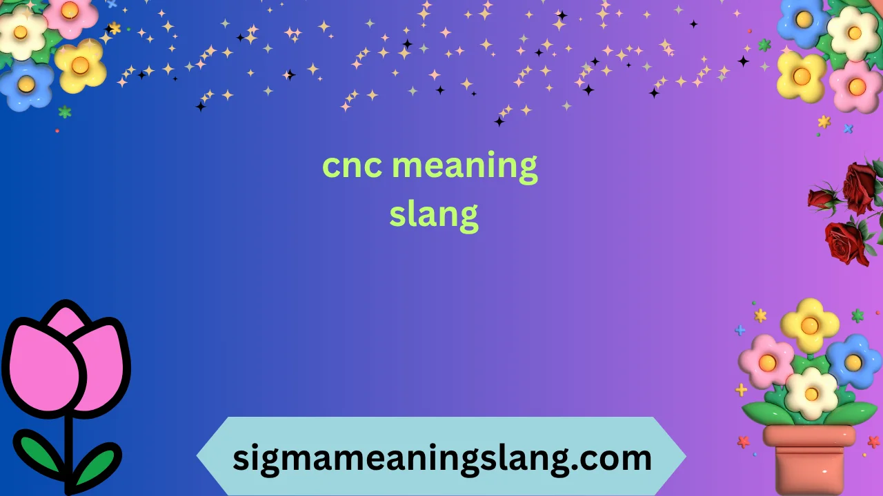 cnc meaning slang