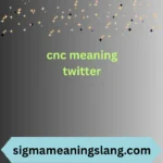 cnc meaning twitter