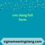 cnc slang full form