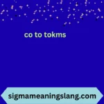 co to tokms