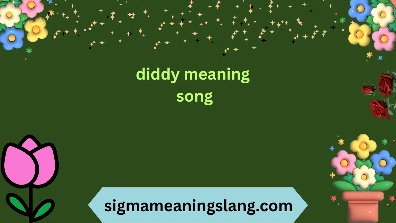 diddy meaning song