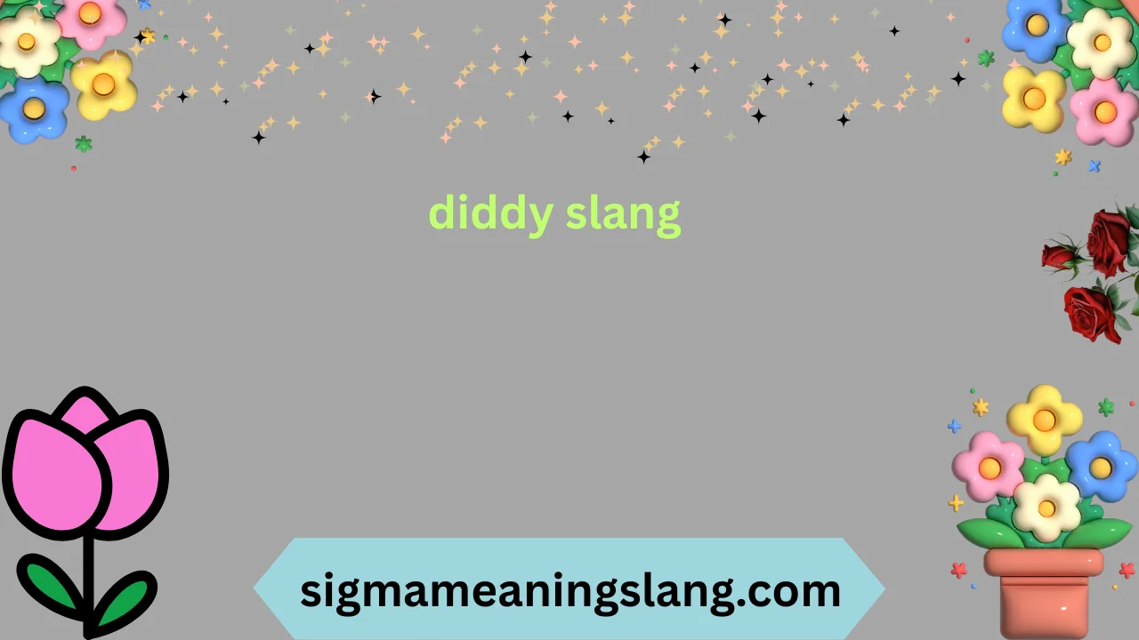 diddy slang