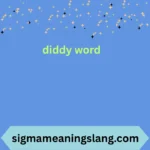 diddy word