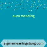 oura meaning
