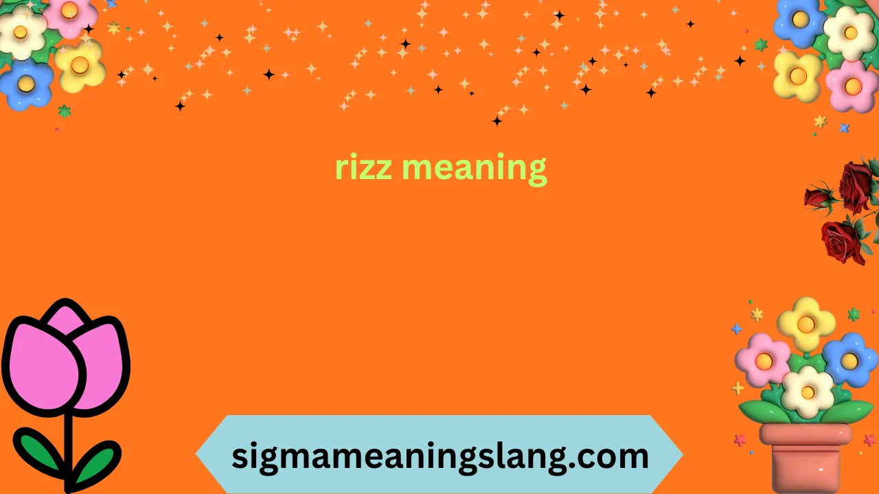 rizz meaning