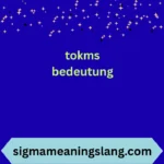 tokms bedeutung