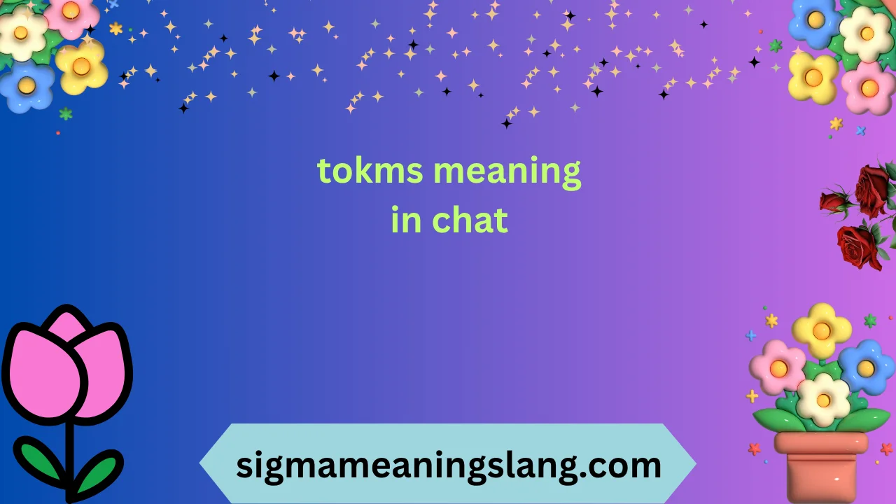 tokms meaning in chat