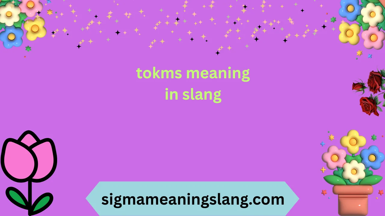tokms meaning in slang