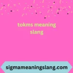 tokms meaning slang