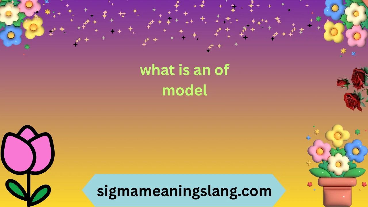 what is an of model