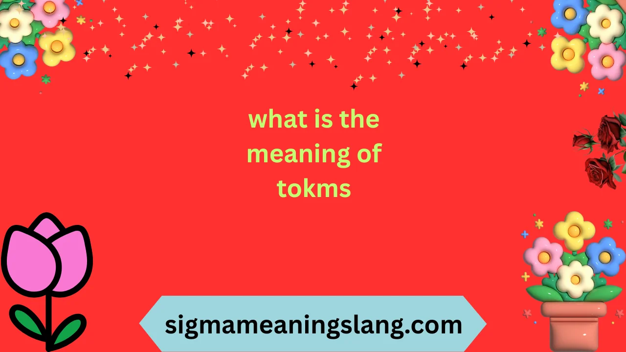 what is the meaning of tokms