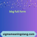 bbg full form