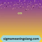 cm