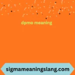 dpmo meaning