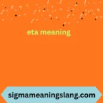 eta meaning