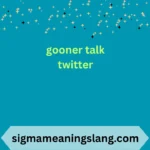 gooner talk twitter