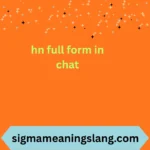 hn full form in chat