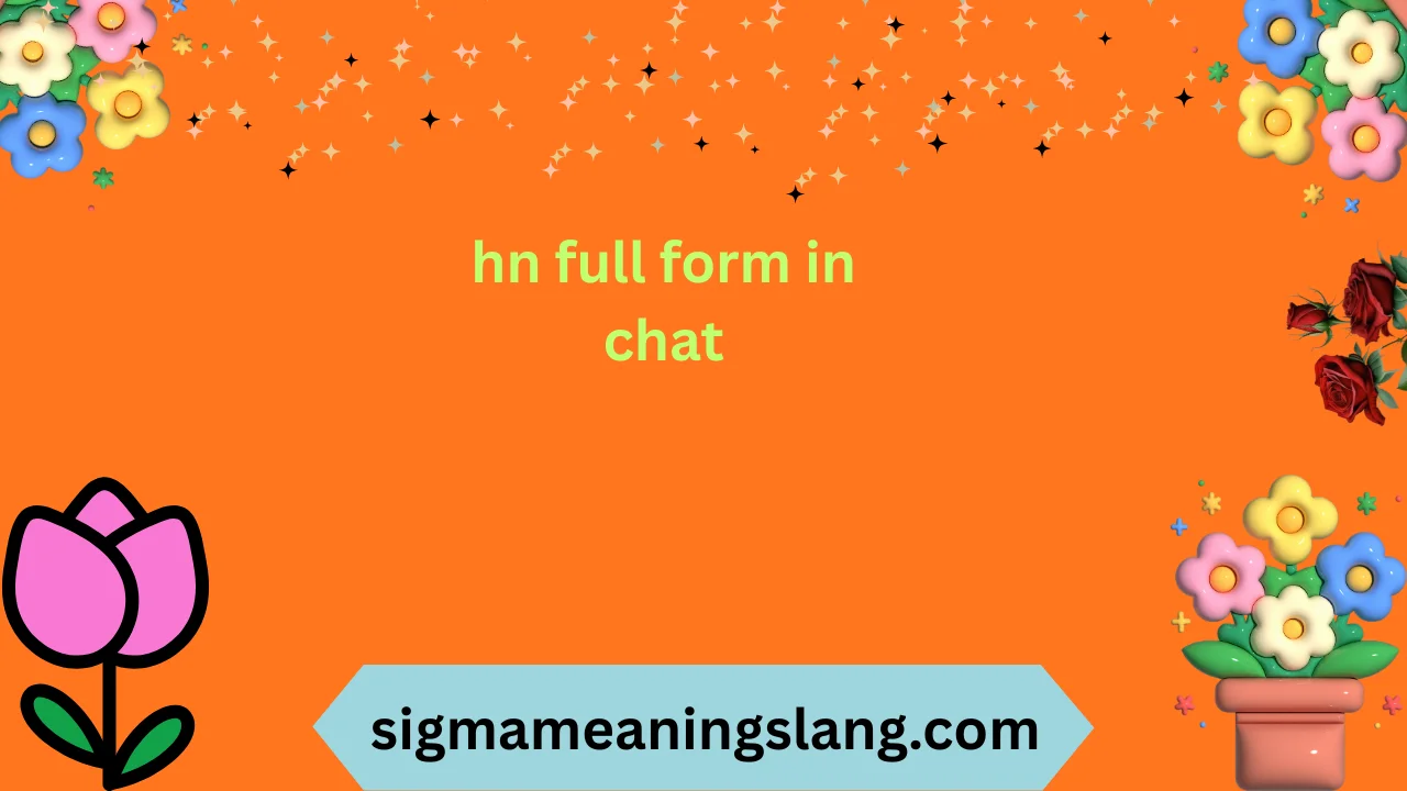 hn full form in chat