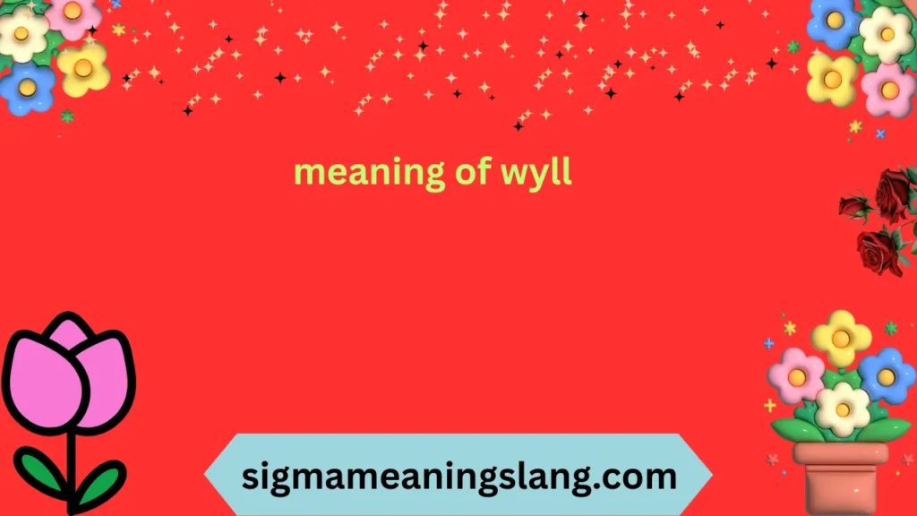 meaning of wyll