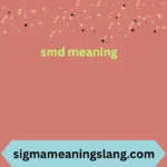 smd meaning
