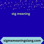 stg meaning