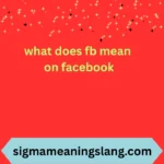 what does fb mean on facebook