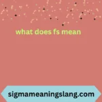 what does fs mean