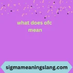 what does ofc mean