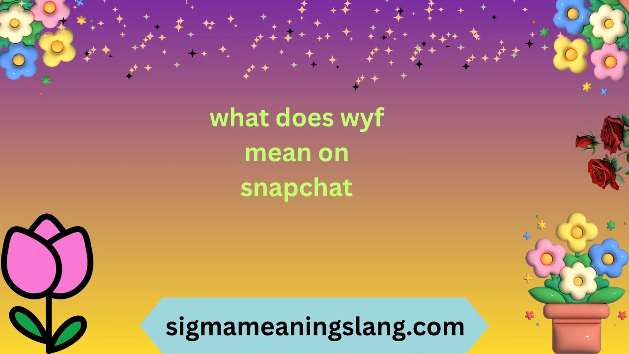 what does wyf mean on snapchat