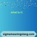 what is rt