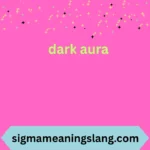 dark aura